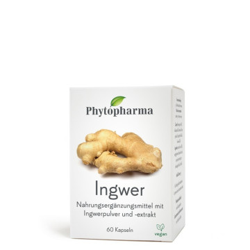 Phytopharma Ingwer Kapseln