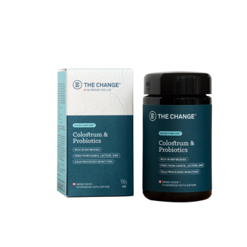 BE THE CHANGE Colostrum & Probiotics - IgG 75% 120 capsules