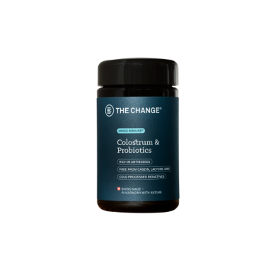 BE THE CHANGE Colostrum & Probiotics - IgG 75% Miron glass