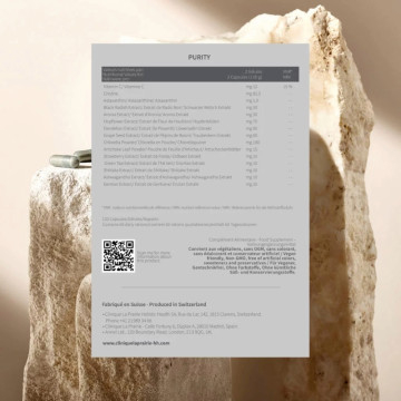 CLINIQUE LA PRAIRIE Holistic Health Purity ingredients