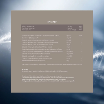 CLINIQUE LA PRAIRIE Holistic Health Epinome™ Zutatenliste